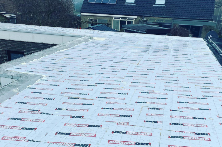dakisolatie plaatsen voor EPDM